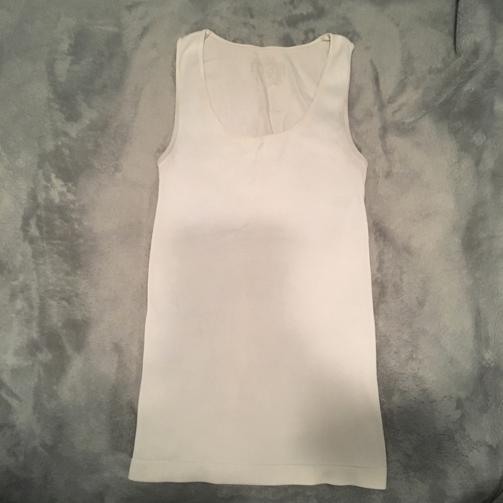 Sugar Lips One Size Fits All Tank Top - White